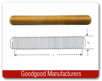 threaded rods thread bars manufacturers exporters in india